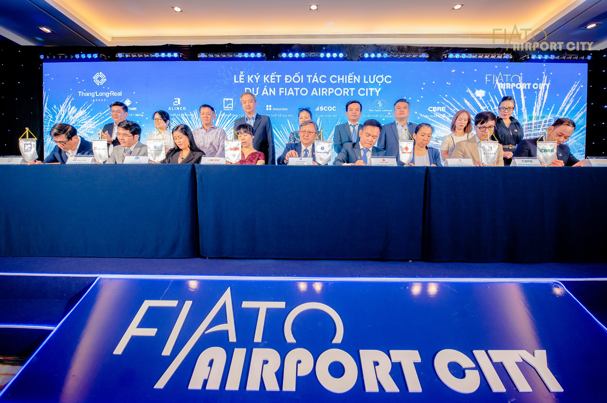 Thang Long Real Group ký kết đối tác chiến lược dự án Fiato Airport City